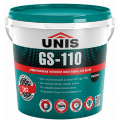 Шпатлёвка UNIS GS-110 GipsSeam для швов ГКЛ 5кг