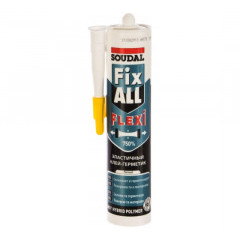 Клей-герметик SOUDAL FIX ALL FLEXI белый, 290 мл 117383