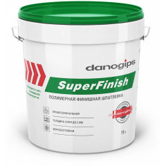 Шпатлевка DANOGIPS SuperFinish, белый, 18 кг