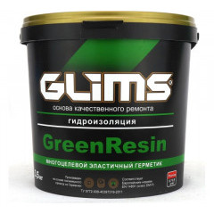 Гидроизоляция герметик GLIMS GreenResin 3.5 кг О00006969